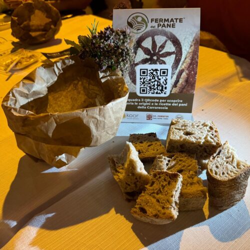 Cavaliere su tavola per scoprire il Pan di Carrara